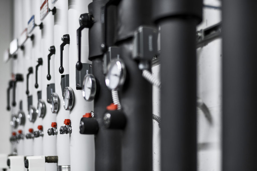 Bautechnik Heizraumausstattung