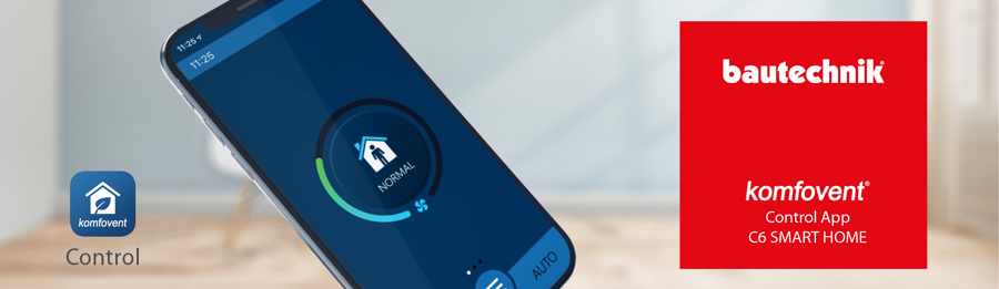 Bautechnik Komfovent Control App C6 Smart Home