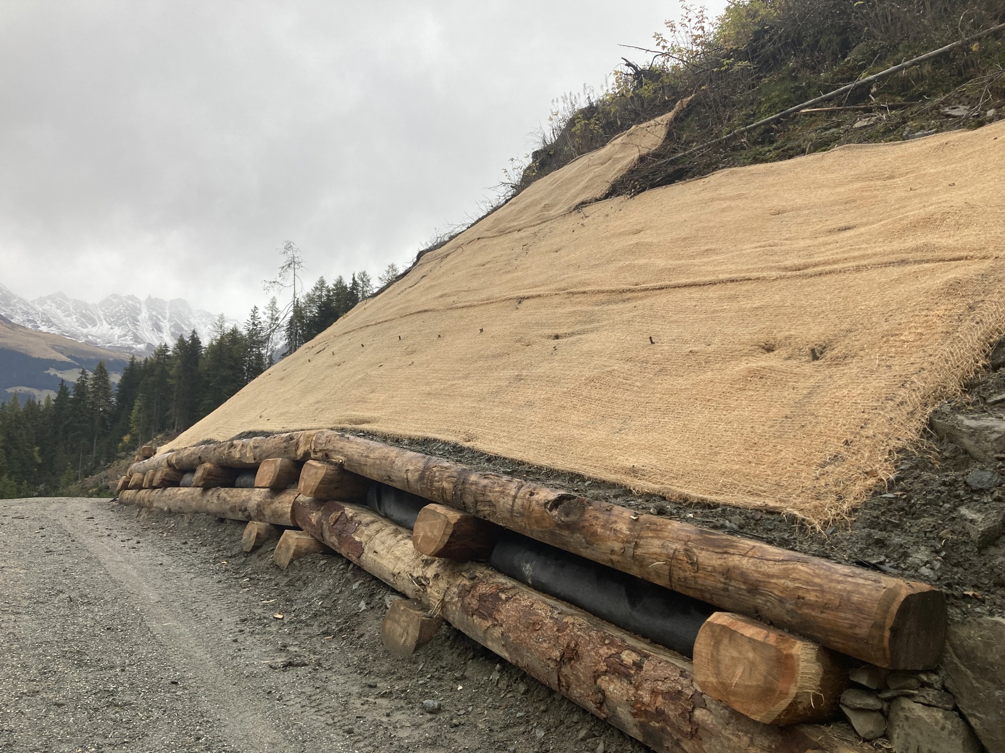 Bautechnik Erosionsschutzvlies