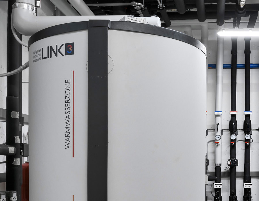 Bautechnik Warmwasserbereitung